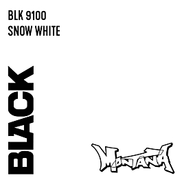 Montana - BLACK 9100 Snow White - 400ml