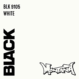 Montana - BLACK 9105 White - 400ml