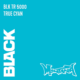 Montana - BLACK TR5010 50% True Cyan - 400ml