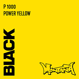 Montana - BLACK P1000 Power Yellow - 400ml