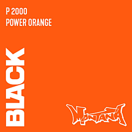 Montana - BLACK P2000 Power Orange - 400ml