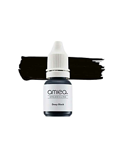 Amiea ORGANIC LINE PMU Pigment Colors - Deep Black - 10ml