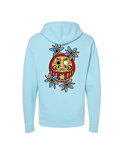 InkAddict - FULTS DARUMA - HOODIE - BLUE