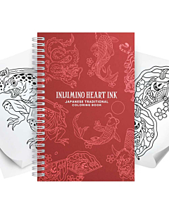 Inlumino Heart Ink - Japanese Traditional Coloring Book