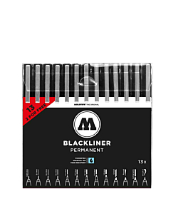 Molotow - Blackliner - 13er Complete Set