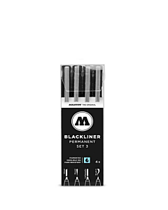 Molotow - Blackliner 4er Set - Nr-3