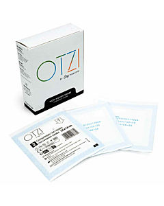 OTZI Easy Piercing - Sterile non-woven Swabs 7.5 x 7.5cm - 10 x 2 Pcs