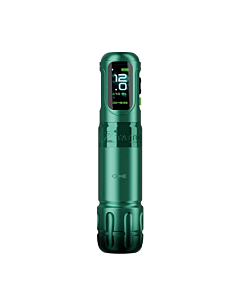 EZ - P6 Turbo Tattoo Pen - Green - 1 x Power Pack