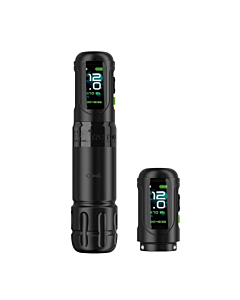 EZ - P6 Turbo Tattoo Pen - Black - 2 x Power Pack