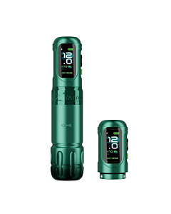 EZ - P6 Turbo Tattoo Pen - Green - 2 x Power Pack
