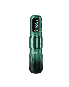 EZ - P6 Pro Tattoo Pen - Green - 1 x Power Pack