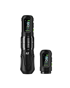 EZ - P6 Pro Tattoo Pen - Black - 2 x Power Pack