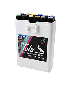 Toki - Fader Marker - 12er City Set