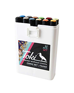 Toki - Fader Marker - 12er Comic Set