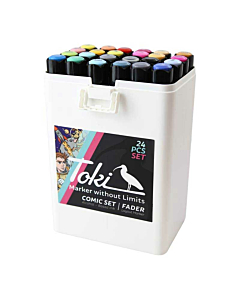 Toki - Fader Marker - 24er Comic Set