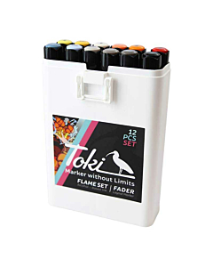 Toki - Fader Marker - 12er Flame Set