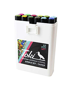 Toki - Fader Marker - 12er Jungle Set