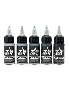 UNISTAR COLORS Ink - Solid Gray Set - 5 x 30ml