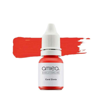 Amiea EVOLUTION LINE PMU Pigment Colors - Coral Zinnia - 10ml