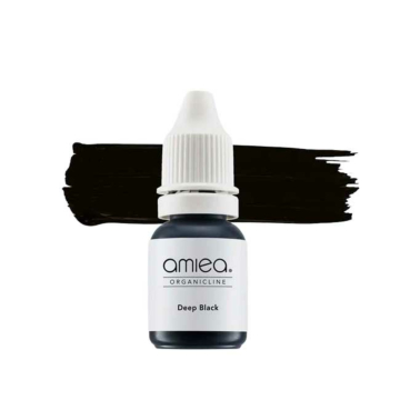 Amiea ORGANIC LINE PMU Pigment Colors - Deep Black - 10ml