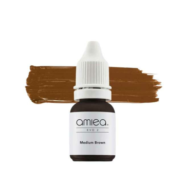 Amiea EVO 2 PMU Pigment Colors - Medium Brown - 10ml
