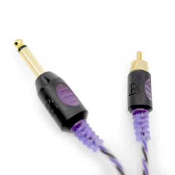 Bishop Rotary - Premium Lightweight RCA Cable - Straight