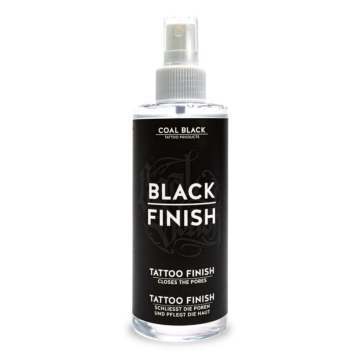 Coal Black - Black Finish - Tattoo Finish - 200ml