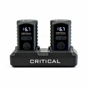 Critical - Connect Universal Batterie Set - 2 x RCA + Ladestation
