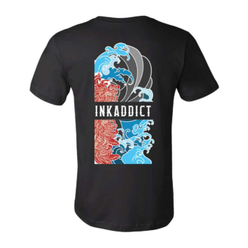 InkAddict - Wave Unisex Tee