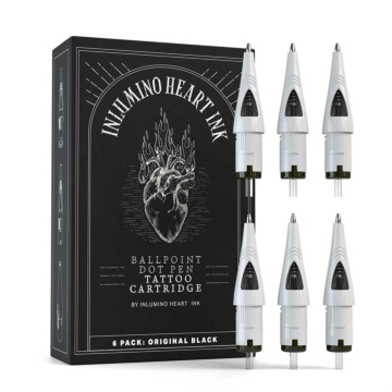 Inlumino Heart Ink - Ballpoint Cartridges Original Ink - Box of 6