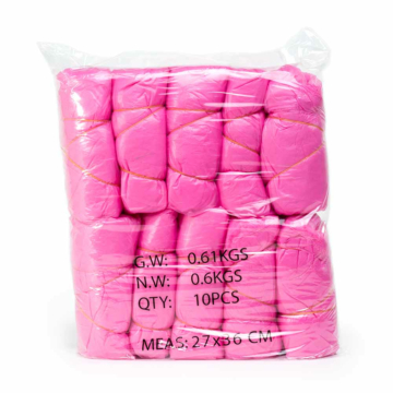 Liegenabdeckungen mit Gummizug - Pink - 10 Stk