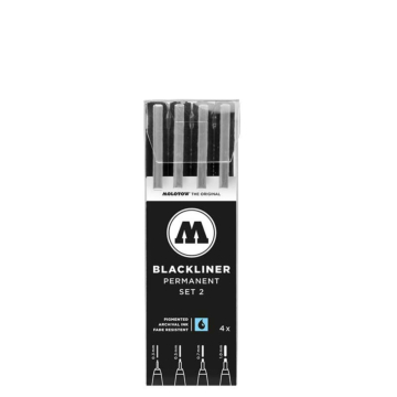 Molotow - Blackliner 4er Set - Nr-2