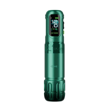 EZ - P6 Turbo Tattoo Pen - Green - 1 x Power Pack