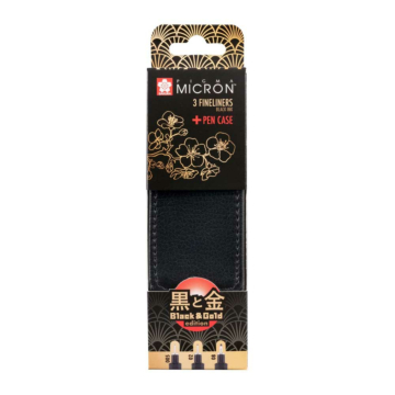 Sakura - Pigma Micron - Gold Edition - Fineliner - 3er Set