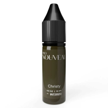 Pro Nouveau - Christy 15ml bottle of PMU ink, high-quality vegan permanent makeup color