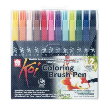 Sakura - Koi Coloring Brush Pen - 12er Set