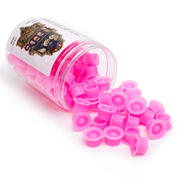 Needs - Silicone - Ink Cups - Pink - 12mm - 100 Pcs