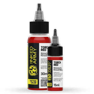 THE INKED ARMY - Tattoo Color - Torch Red