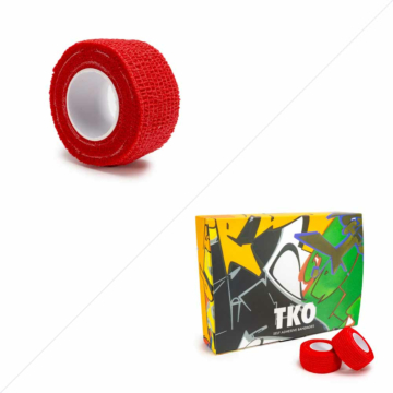 TKO - Grip Bandage - Rot - 2.5cm