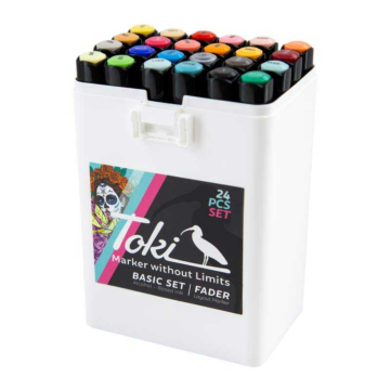 Toki - Fader Marker - 24er Basic Set