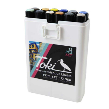 Toki - Fader Marker - 12er City Set