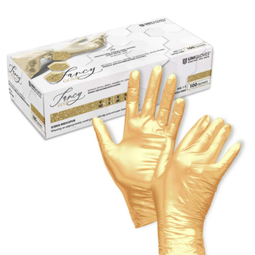 Unigloves - Fancy Nitril Handschuhe - Gold