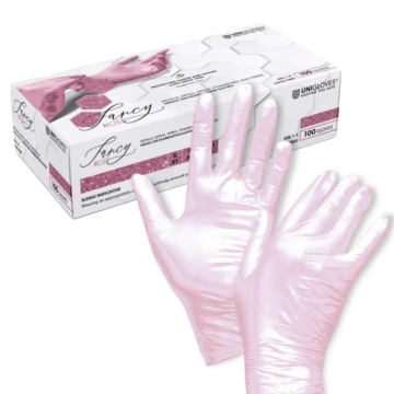 Unigloves - Fancy Nitrile Gloves - Rose