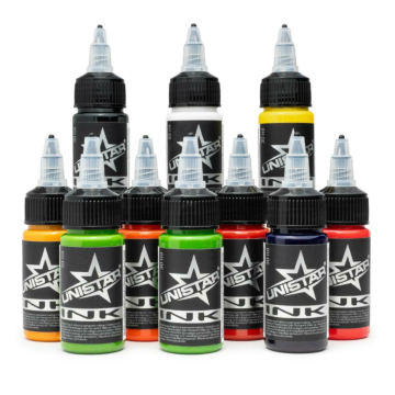 UNISTAR COLORS Ink - Top Basic Set 10 x 30ml