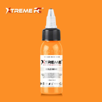 Xtreme Ink Gold Mine - 30ml Flasche goldene Tätowierfarbe