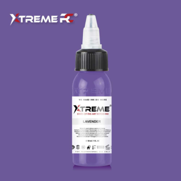 Xtreme Ink Lavender - 30ml bottle of purple tattoo ink, high-quality vegan tattoo color