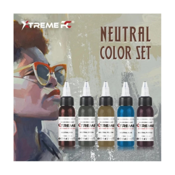 Xtreme Ink - Neutral Color Set - 5 x 30ml