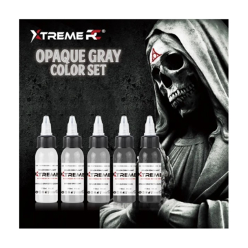 Xtreme Ink - Opaque Gray Set - 5 x 30ml