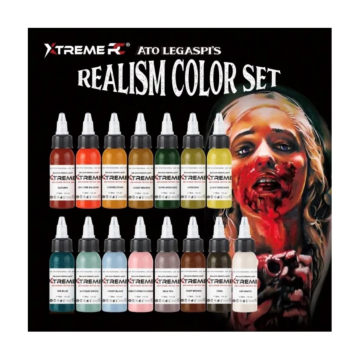 Xtreme Ink - Ato Legaspi's - Realism Color Set - 15 x 30ml